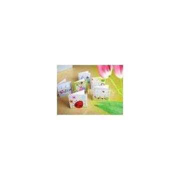 Atte Lamination Custom Printable Christmas Greeting Cards With Personalized Pattern
