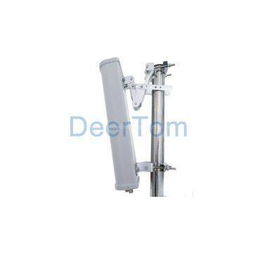 2400-2500MHz Dual Polarization 2.4GHz 2.4G WIFI Wireless Wlan Dual Polarization MIMO Sector Panel Antenna 18dBi 65Degrees Horizontal Beamwidth