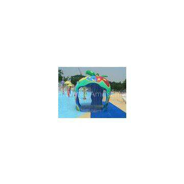 Interactive Water Park Games for Kids Pool , Apple House Fountain