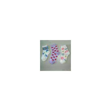 Computer Jacquard Baby Socks