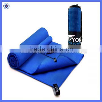 softable and light sport towel microfiber with china manufacturer