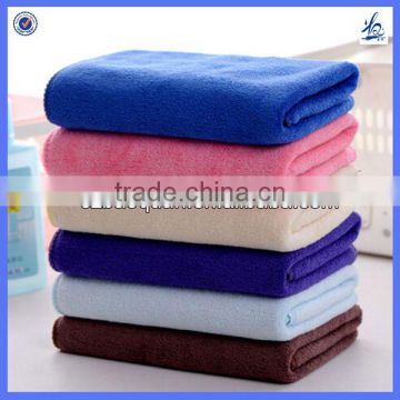 Blue striped microfiber towel good quality other colors available