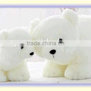Custom Stuffed Polar Bear Toys With Hats and Clothes photo-3