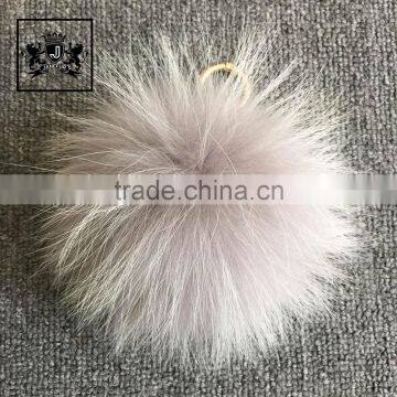 Colorful Beautiful Keyring Fur Pompon Ball Accessories Keychain photo-4