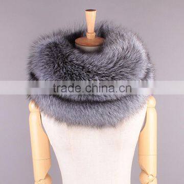 New Style YR126 Noble Style Super Quality Real Fox Fur Shawl Scarf