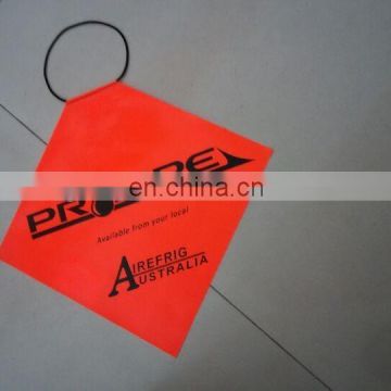 wholesale outdoor promotion orange safety flag for Australia market from wenzhou FLY