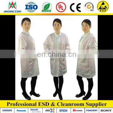 Cleanroom Smock With Round Collar for Women