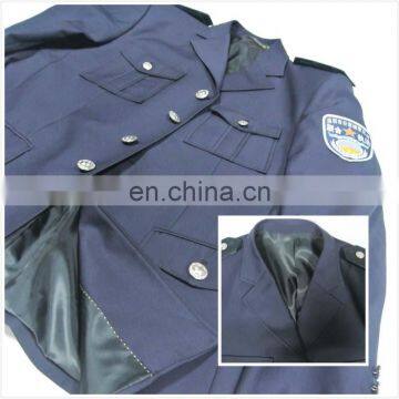 Wholesale Factory OEM Classical Design Security Guard Uniform of TR Material photo-6
