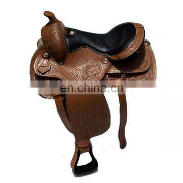 Hand Tooled western saddle