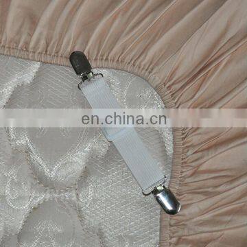 4-Piece Adjustable Bed Corner Holder Elastic Suspenders Clips photo-6