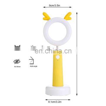 2017 Hot Sale Rechargeable Eye Protection Cartoon Led Night Light Cartoon Lamp photo-3