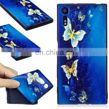 Plant pattern for Sony xper case with high quality,unique products from china