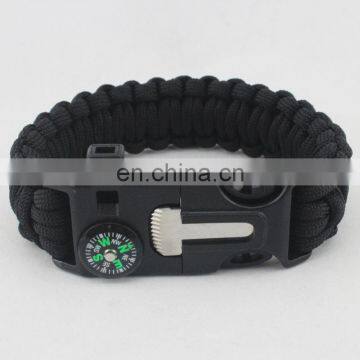 Emergency Rope Buckle Kits Men's Survival Bracelets Rescue Cord Parachute Cord Wristbands photo-5