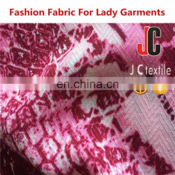 JC-B980 Hot Sale China Supplier Jacquard 100% Viscose Rayon Voil Print Fabric photo-2