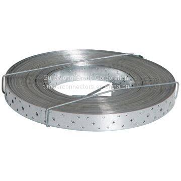 perforated steel strap