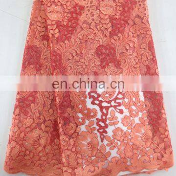2016 3d Flower Tull Lace Fabric African/african Tulle Lace Fabric /french Tulle Net Lace for Aso Oke Wedding Party photo-3