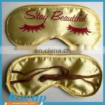 small fast selling items promotional personalized satin custom eye mask