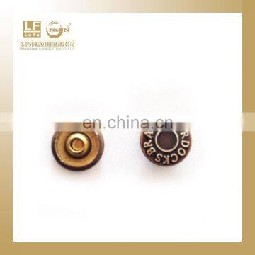 brown shank button rivet for denim