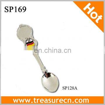 Existing Mould!!! Custom Silver Souvenir Metal Spoon For Germany