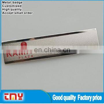 New Promotion Cheap Price Custom Metal Name Badge For Staff From China