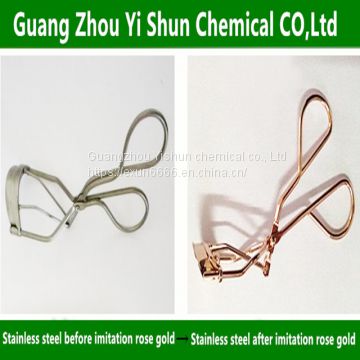 Jewelry imitation rose gold liquid Imitation rose gold treatment agent Imitation rose gold plating