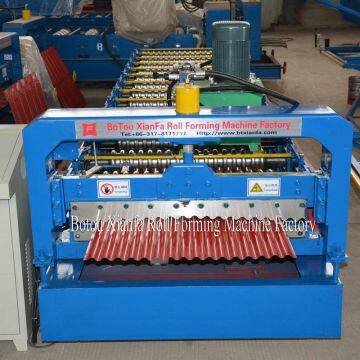 Metal Corrugated Roll Forming Machine photo-4