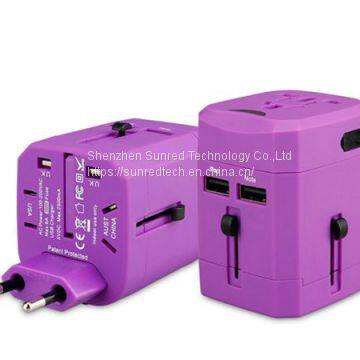 Hot Selling UAE Travel Adapter With 2 USB Universal Adapter All in One Power Adaptor for Medicine Gifts photo-2