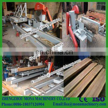 Round log Sliding table saw/ hard wood sliding table saw
