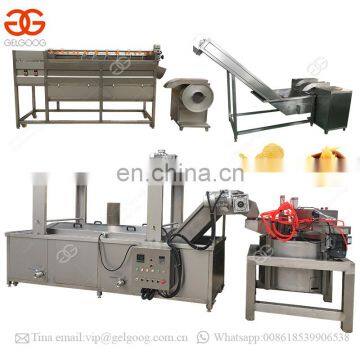 Factory Price Full Automatic Sweet Frozen French Fries Frying Processing Line Plant Potato Chips Making Machine for Sale photo-2