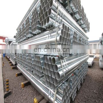 BS1387 class b hot gi galvanized steel piping zinc coated structure pipes