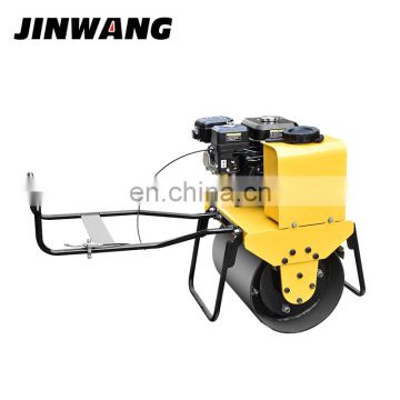 150kg 450mm single drum hand operated vibratory roller compactor for trench backfill