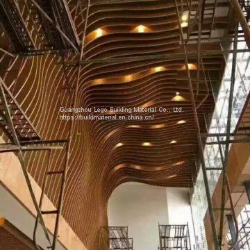 Cultural Rooms Stone Pattern Special Shape Aluminum Square Pass To Map Custom