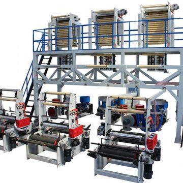 Triples blown film production line