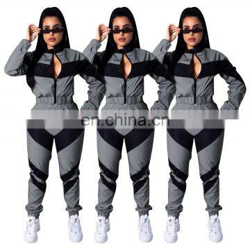 Wholesale Autumn Fashion Custom Women Two Piece Set Outfits Fitness Jogging Tracksuits photo-7