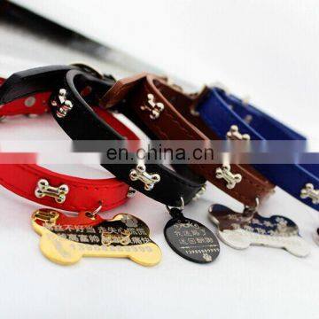 Soft Touch Basic Classic Padded Leather Pet Collars Adjustable Durable Dog Collars Pet Supplies photo-6