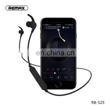 Remax RB-S25 Competitive Price Noise Cancelling Wireless Neckband Earphones Sport