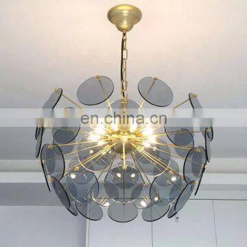 Nordic style decorative lights indoor glass chandeliers pendant lights