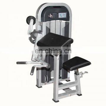 SM2-10 Top Quality Pin Loaded Indoor Body Building Life Fitness Equipment Weight Fitness Machine Seated Biceps Curl For Sale