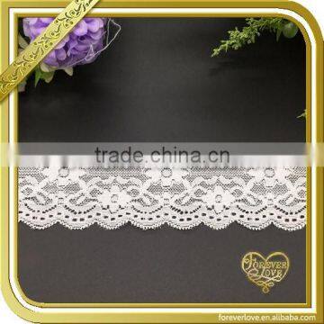 White lace fabric guipure embroidery french lace for wedding dress FLL-039