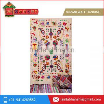 Handmade Indian Suzani Bedding Twin Suzani Blanket Fabric Quilt Throw Suzani Wall Hanging