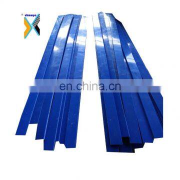 Plastic Flat Strip Rigid Factory Customized Black HDPE Wear Strip Plastic Slide Rail Slippery Course UHMWPE Strip