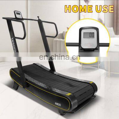 With Best Price Curved Treadmill & Air Runner Fitness Equipment Without Motor Guarantee Low Carbon Gym Treadmill photo-3