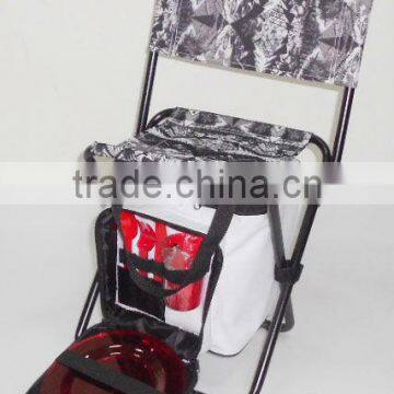 folding picnic cooler chair / camping cooler chair