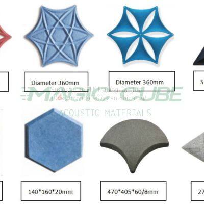 3D polyester panel