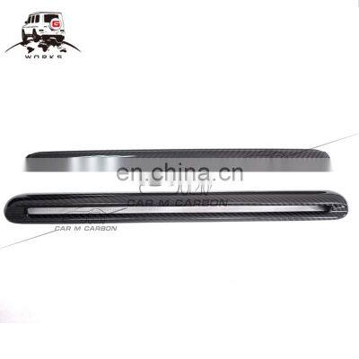G Class W464 Window Trims for W464 G63 G65 G500 G350 G400 Carbon Fiber Material Rear Window Trims photo-2