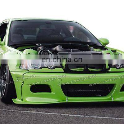 Rocket Bunny Style Wide Body Kit for Bm-w M3 E36/e46 in Frp photo-2