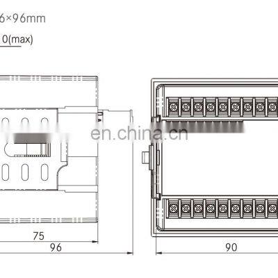 Digital 3 Phase Panel Mounted Kwh Multimeter photo-3