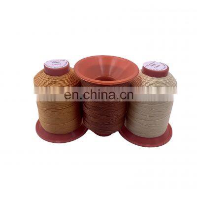 Hotsale bonded thread, different counts with stock colors, nylon bond thread