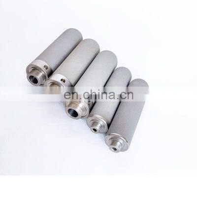 Titanium rod sintered filter element can be customized according to requirements