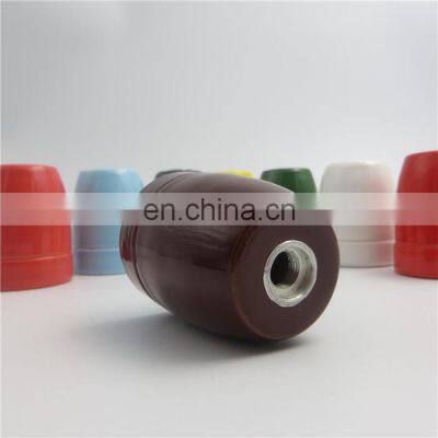 Tonghua High Quality E26 E27 Lamp Holder Colors Pendant Lamp Lighting Accessories Vintage Ceramic LED Bulb Socket photo-4